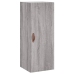 Aparador alto madera contrachapada gris Sonoma 34,5x34x180 cm