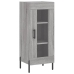 Aparador alto madera contrachapada gris Sonoma 34,5x34x180 cm