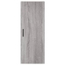 Aparador alto madera contrachapada gris Sonoma 34,5x34x180 cm