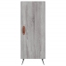 Aparador alto madera contrachapada gris Sonoma 34,5x34x180 cm