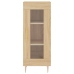 Aparador de madera contrachapada roble Sonoma 34,5x34x180 cm