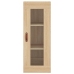 Aparador de madera contrachapada roble Sonoma 34,5x34x180 cm