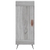 Aparador alto madera contrachapada gris Sonoma 34,5x34x180 cm