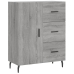 Aparador alto madera contrachapada gris sonoma 69,5x34x180 cm