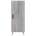 Aparador alto madera contrachapada gris Sonoma 34,5x34x180 cm