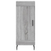 Aparador alto madera contrachapada gris Sonoma 34,5x34x180 cm