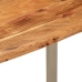 Mesa de comedor madera maciza de acacia 110x50x76 cm