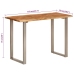 Mesa de comedor madera maciza de acacia 110x50x76 cm