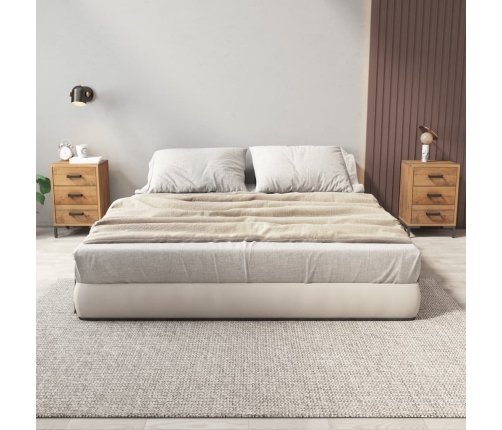 vidaXL Mesitas de noche 2 uds madera maciza de pino 40x30x55 cm