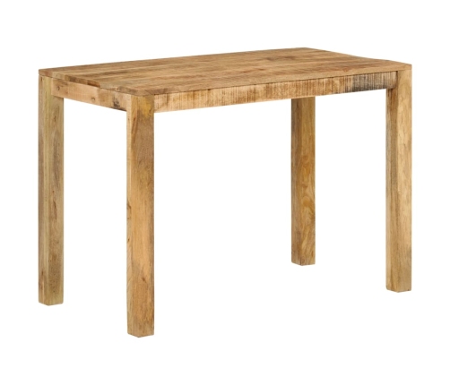 Mesa de comedor madera maciza de mango 110x55x76 cm