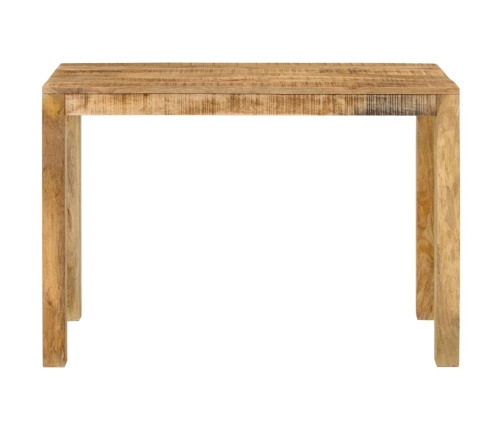 Mesa de comedor madera maciza de mango 110x55x76 cm