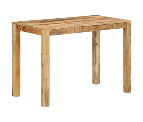 Mesa de comedor madera maciza de mango 110x55x76 cm