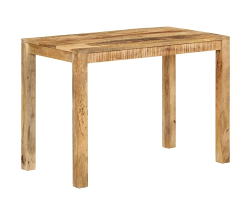 Mesa de comedor madera maciza de mango 110x55x76 cm