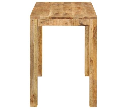 Mesa de comedor madera maciza de mango 110x55x76 cm