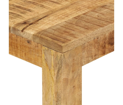 Mesa de comedor madera maciza de mango 110x55x76 cm