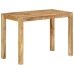 Mesa de comedor madera maciza de mango 110x55x76 cm