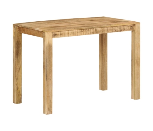 Mesa de comedor madera maciza de mango 110x55x76 cm