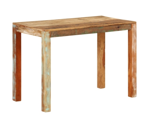 Mesa de comedor madera maciza reciclada 110x55x76 cm