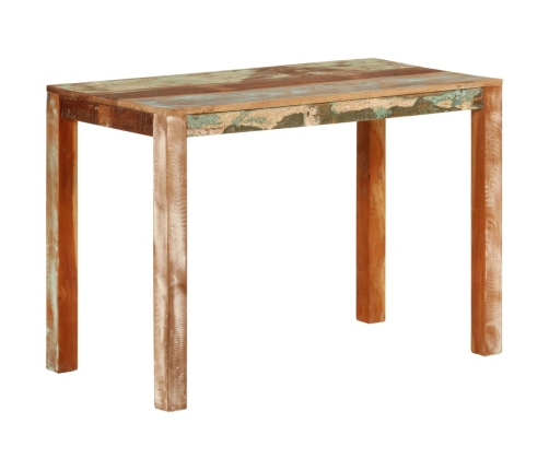 Mesa de comedor madera maciza reciclada 110x55x76 cm