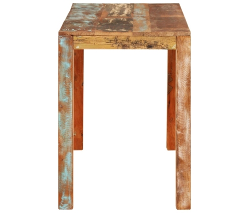 Mesa de comedor madera maciza reciclada 110x55x76 cm