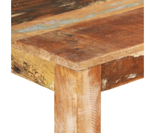 Mesa de comedor madera maciza reciclada 110x55x76 cm