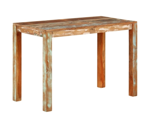 Mesa de comedor madera maciza reciclada 110x55x76 cm