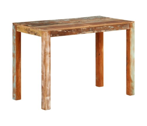 Mesa de comedor madera maciza reciclada 110x55x76 cm