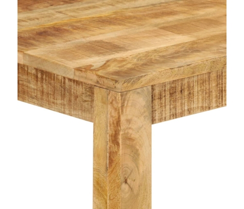 Mesa alta de bar madera maciza de mango 112x55x108 cm