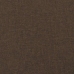 Cama box spring con colchón tela marrón oscuro 180x200 cm