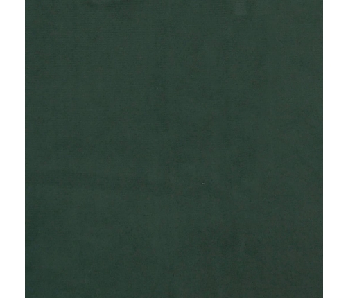 Cama box spring con colchón terciopelo verde oscuro 90x200 cm
