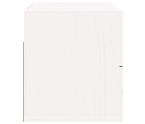 Mesitas de noche de pared 2 uds blanco 50x36x40 cm