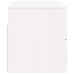 Mesitas de noche de pared 2 uds blanco 50x36x40 cm