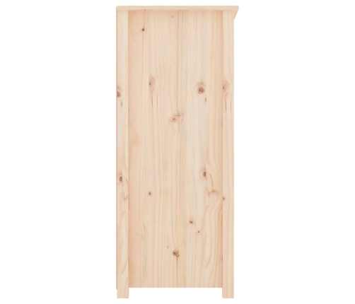 Aparador de madera maciza de pino 83x41,5x100 cm