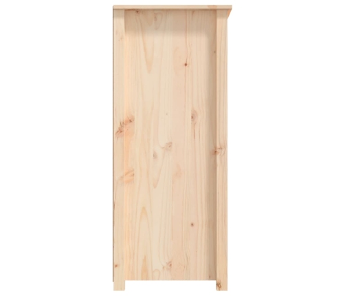 Aparador de madera maciza de pino 83x41,5x100 cm