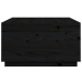 Mesa de centro de madera maciza de pino negro 80x80x45 cm