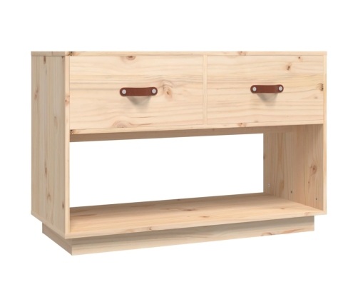 Mueble de TV de madera maciza de pino 90x40x60 cm