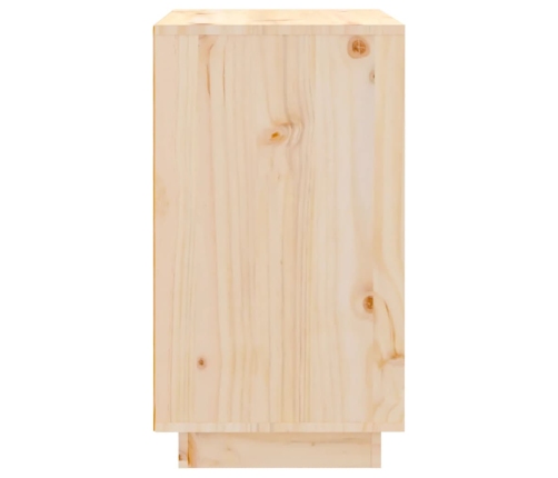 Botellero de madera maciza de pino 55,5x34x61 cm