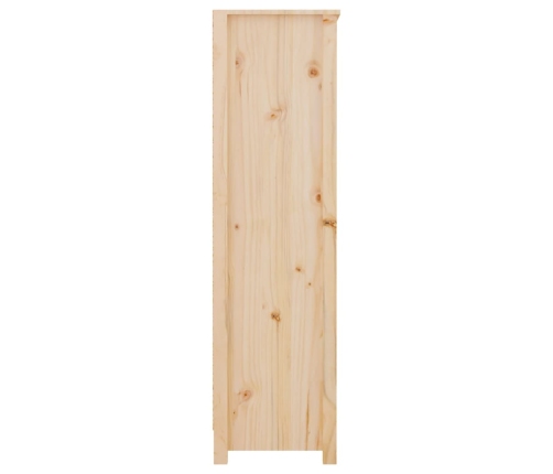 Estantería madera maciza de pino 80x35x126 cm