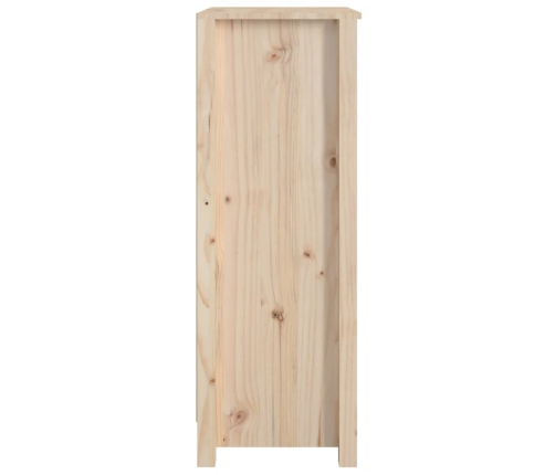 vidaXL Estantería madera maciza de pino 50x35x97 cm