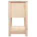 Mesitas de noche 2 uds madera maciza de pino 40x35x61,5 cm