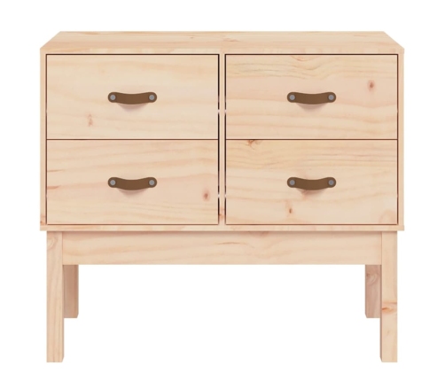 Mueble consola de madera maciza de pino 90x40x78 cm