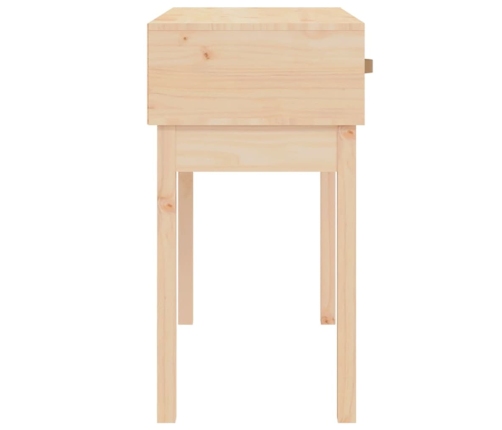 Mesa consola madera maciza de pino 76,5x40x75 cm