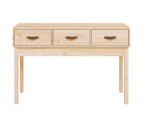 Mesa consola madera maciza de pino 114x40x75 cm