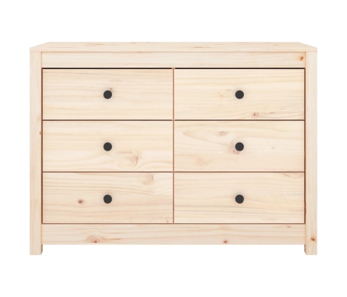 Aparador de madera maciza de pino 100x40x72 cm