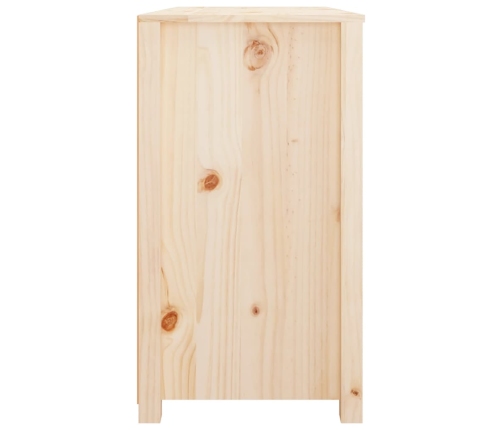 Aparador de madera maciza de pino 100x40x72 cm