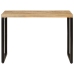 Mesa de comedor madera maciza de mango 110x50x76 cm