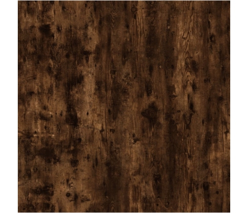 vidaXL Mesa auxiliar madera contrachapada roble ahumado 55x38x45 cm