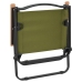 vidaXL Sillas de camping 2 uds tela Oxford verde 54x43x59 cm