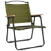 Sillas de camping 2 uds tela Oxford verde 54x55x78 cm