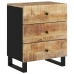 vidaXL Mesita de noche madera mango madera contrachapada 50x33x62 cm